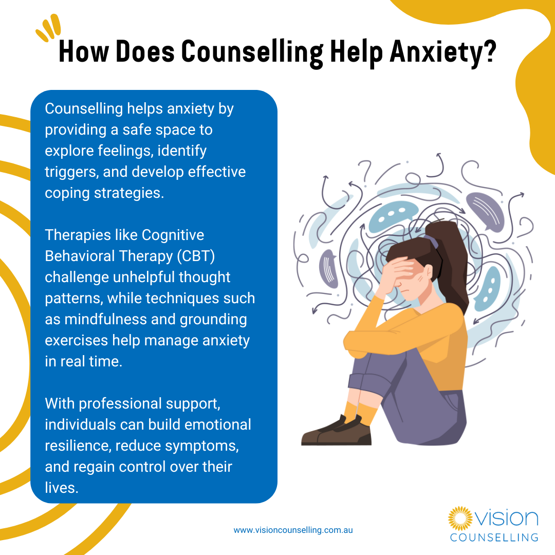 How Does Counselling Help With Anxiety?