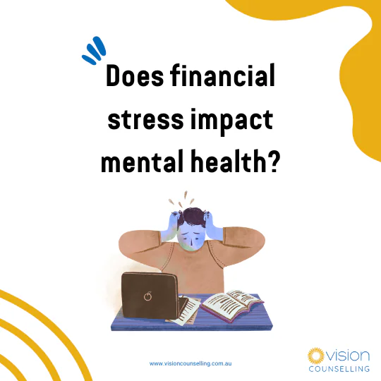 Does financial stress impact mental health?