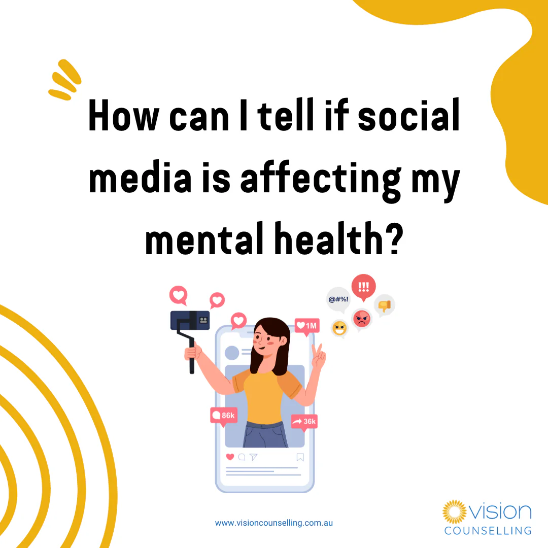 How can I tell if social media is affecting my mental health