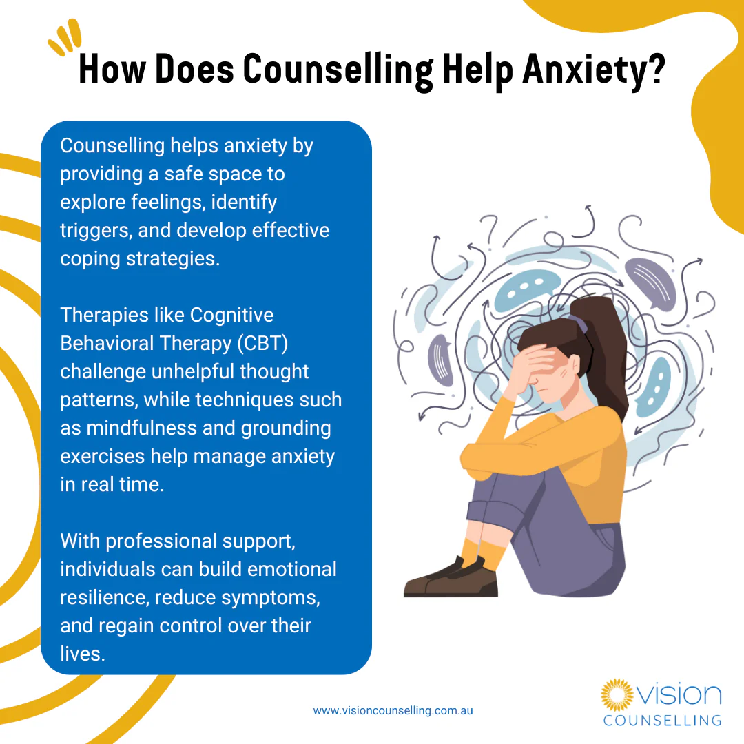 How Does Counselling Help With Anxiety?