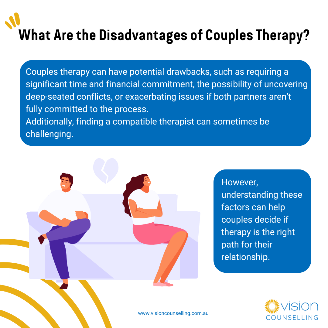 What Are the Disadvantages of Couples Therapy